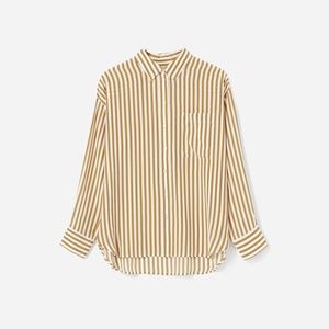 Everlane Clean Silk Oversized Shirt